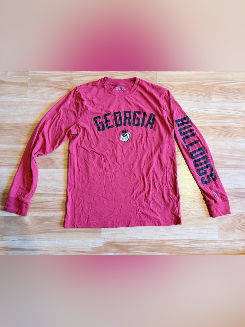 University Of Georgia Long Sleeve Tshirt Size Medium UGA Bulldogs